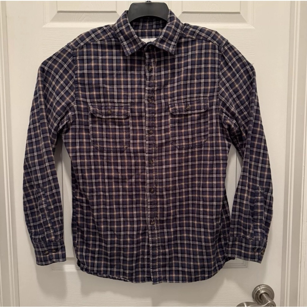 Goodfellow Men’s Flannel Shirt Size M - Long Sleeve Button-Down